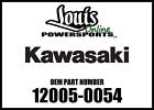 12005-0054 Kawasaki Ninja Valve Exhaust New Oem 725984048472
