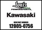 12005-0756 Kawasaki Kx Valve Exhaust New Oem 725984048595