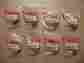 14711-mm5-010 Honda Intake Valves-fits Cb Cbr Models Set Of 8 Valves