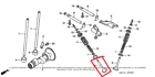 14721-hn7-900 Honda New Oem Fourtrax Rancher Exhaust Valve