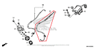 18910-mkf-d42 Honda New Oem Cbr Exhaust Valve Cable