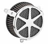 606-0101-04 Cobra Air Cleaners Chrome Spoke