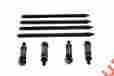 11-0028 66-84 V-twin Manufacturing Hydraulic Pushrod Tappet Set Shovelhead Fl Fx Flt Fxr