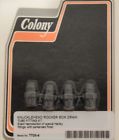 7705-4 Colony Harley Knucklehd Rocker Box Drain Tube Fittings New