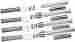 8392138 Drag Specialties Ds Chrome Pushrod Tube Kit Harley Fxs 80 Low Rider 1980