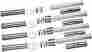 8723606 Drag Specialties Ds Chrome Pushrod Tube Kit Harley Fxwg Wide Glide 1985-1986 8723606 Drag Specialties Ds Chrome Pushrod Tube Kit Harley Fxwg Wide Glide 1985-1986