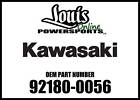 92180-0056 Kawasaki Kx Shim New Oem 725984768608