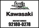 92180-0278 Kawasaki Shim New Oem 725984770168
