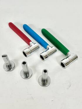 151643 Bike Master Tappet Valve Clearance Adjusting Wrench Tool 6 Piece Set