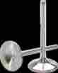 Dw-yz450f-ev03 Del West Exhaust Valve Center Outer Titanium