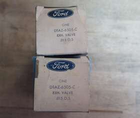 D1az-6505-c Ford V-2030 15 Exhaust Valve .015 2 Pcs Kit 06-c-5 D1az-6505-c Ford V-2030 15 Exhaust Valve .015 2 Pcs Kit 06-c-5