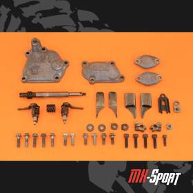 14600-kz4-700 Honda 90-91 1990 Cr125r Cr125 Oem Engine Top Exhaust Power Valve Valves Cover Assembly
