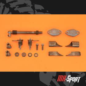 Honda 14600-kz4-860 1992 92 Cr125r Cr125 Engine Top Exhaust Power Valve Valves Complete Assembly
