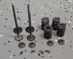 Kawasaki 12004-0755 Oem Engine Intake And Exhaust Valve Set With Springs 18-25 Ex400 Ninja 400 500