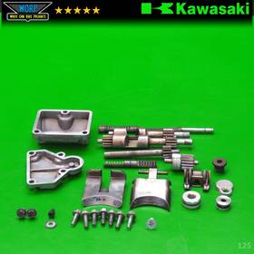 Kawasaki 12005-1253 Genuine Oem 1998 Kx250 Upper Exhaust Power Valve Assembly Set