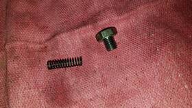 Kawasaki 92081-1789 Kx250 1985 Exhaust Valve Kips Rod Spring And Oil Drain Plug