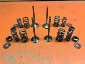 Ktm 79236030010 Del West Titanium Valve Kit Husky Gas 350 Sxf Xcf Fc Fx Ex