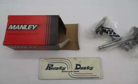 29692 Manley Set Of 2 Harley 66-84 Shovelhead Nos Thin Stem Valves 1-15/16 Inch