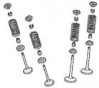 Psi-ho-crf450rvalvekit07-08 Honda Full Valve Kit Crf Oem