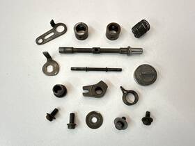 Suzuki 11264-00b24 Used Oem 1995 95 Rm 250 Rm250 Cylinder Exhaust Power Shaft Rod And Arm Assy