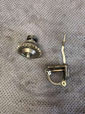 12689-36f30 Suzuki 2003 01-07 Rm125 Rm 125 Exhaust Power Valve Actuator Rod Governor Linkage