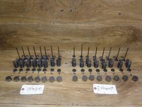 Suzuki 12912-34e00 1997 - 2000 Gsxr 600 Oem Cylinder Head Valve Intake Exhaust Set