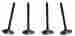 30-3115 Trx400ex 30-3117 Kibblewhite Black Diamond Intake Exhaust Valves Kit Honda X Xr400r