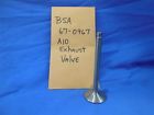 67-0967 Valve A10 Exhaust Nos Bsa Np1035