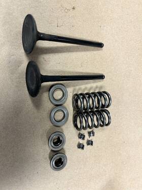 33d-12114-00-00 Yamaha 2014 2015 Yz 450f Exhaust Valves And Spring Retainers Collets Keepers Oem