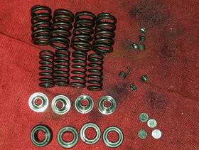 Yamaha 33d-12116-00-00 Yz450f 2010 Valve Springs Collets Seats Retaiiners Cotters