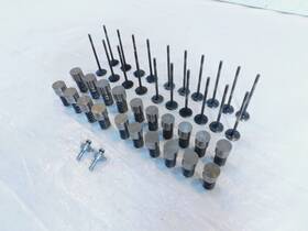 Yamaha 3gm-12111-01-00 Fzr1000 Engine Motor Cylinder Head Intake And Exhaust Valves Springs