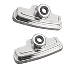 1986-1999 Harley-davidson Fx Fl Chrome Head Bolt Spark Plug Cover Drag Set Of 2. Fixed Price $160.60.