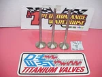 3 New Del West 7 Mm Titanium Exhaust Valves 5.695" Long -1.580" Head Diameter. Fixed Price $60.00.