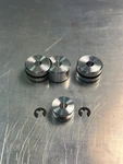 1989-2004 KX500 Billet Power Valve Spacer Kit Upgraded. Fixed Price $65.00.