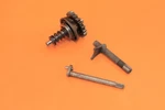 1998 97-99 CR250R Exhaust Power Valve Governor Linkage Actuator Arm Shaft. Fixed Price $29.99.
