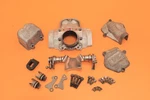 1996 96-97 Ktm 300EXC Oem Exhaust Power Valve Set Cylinder Cover Flange. Fixed Price $199.99.