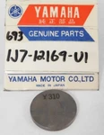 Nos Yamaha Oem 3.10 Valve Adjusting Pad Fz Fj Xs Radian Maxim 1J7-12169-U1-00. Fixed Price $9.90.
