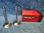 New Manley Exhaust Valves 99011 Shovelhead Panhead '48-'84 Big Twin Fl Fx. Fixed Price $64.95.