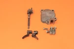 2002 02-03 CR125R Oem Cylinder Exhaust Power Valve Set Rod Pinion Cover. Fixed Price $399.99.