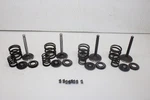 Harley Panhead Shovelhead Valves Springs Collars Keepers 18075-80 & 18089-80. Fixed Price $75.00.