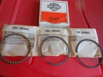 Nos Harley Davidson Fl Fx .060 Piston Rings Set O/s Oem PN:22334-78B. Fixed Price $49.98.