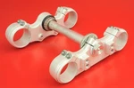 2009 Triple Tree Upper Lower Bar Fork Clamp Set. Fixed Price $99.99.
