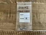 Suzuki N.o.s. Part # 09206-08001 You Are Purchasing Two ( ) Items.. Fixed Price $12.00.
