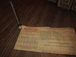 Honda Cb 160 Valve New #14721-216-000. Fixed Price $29.99.