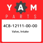 4C8-12111-00-00 Yamaha Valve, Intake 4C8121110000, New Genuine Oem Part. Fixed Price $182.32.