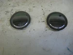 1981 Yamaha Maxim Xj 650 Motorcycle Chrome Swing Arm Pivot Bolt Hole Covers. Fixed Price $19.99.