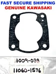 Kawasaki KX250 KDX250 KT250 Cylinder Piston Base Gasket 11009-038 11060-1576. Fixed Price $10.50.