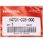 Genuine Honda Valve Stem Seal Cap Part Number 14731-028-000. Fixed Price $12.99.