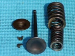 69-77 Honda CB750 F & Intake Valve, Spring, Retainer Cotters. Fixed Price $15.00.