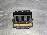 1998 Kawasaki KX125 Intake Reed Block Assembly. Fixed Price $40.00.